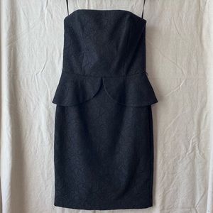 White House Black Market Strapless Cocktail Dress